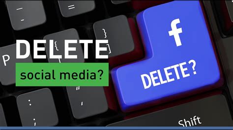 Delete Your Social Media Accounts